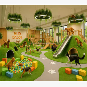 Alta calidad al aire libre Pet Dog Park Agility Course Training Playground Equipment Indoor Pet Park Backyard Garden Toy Equipment - Product Image 4