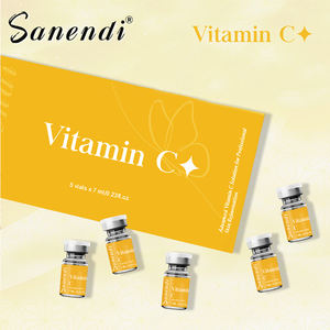 5 flacons de sérum pour la peau à la vitamine C pour éclaircir, hydrater et raffermir la peau, stimuler le collagène et donner un éclat naturel à la peau (OEM) - Product Image 2