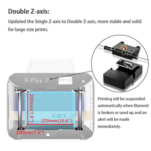 QIDI TECH - Impresora 3D X-plus 2 Mejorada, Grande, 270*200*200 mm, Inteligente, de Grado Industrial, Creality 3D - Product Image 3