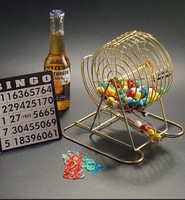 Machine de jeu de Bingo, jeu de Bingo, ustensiles de bar pour jeux à boire, jeu de table de loisirs, jeu interactif amusant pour bar et fête