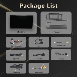 Chuyển hướng xe với GPS 1280*720 <span class=keywords><strong>10</strong></span> ''xách tay Android 12 Car <span class=keywords><strong>DVD</strong></span> đài phát thanh <span class=keywords><strong>Player</strong></span> cho Toyota Hiace 2010-2018 rhd màn hình cảm ứng - Product Image 6