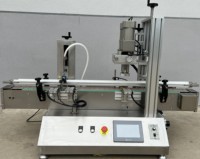 Machine de capsulage de remplissage de pompe magnétique de laboratoire automatique 1ml-1000ml pour gouttes oculaires/huile essentielle