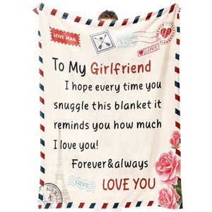 Mantas <span class=keywords><strong>de</strong></span> Felpa <span class=keywords><strong>de</strong></span> Alta Calidad al por Mayor para el Día <span class=keywords><strong>de</strong></span> Acción <span class=keywords><strong>de</strong></span> Gracias, Regalos <span class=keywords><strong>de</strong></span> San Valentín para Novia, Novio, Esposa, Esposo - Product Image 6