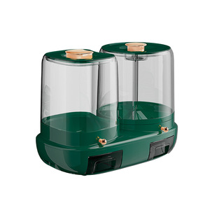 Rice <b>Storage</b> <b>Container</b> Double Bucket 360 Degree Rotation Sealed Moisture Proof <b>Kitchen</b> Use - Product Image 5