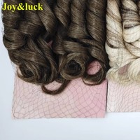 Rambut Kepang Gelombang Longgar 22 Inci, Rambut Kepang Bergelombang Modis untuk Wanita, Penataan Rambut Sehari-hari dan Pesta, Harga Grosir Pabrik