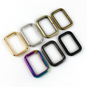 Meetee F4-5-32mm borsa catena di regolazione della borsa accessori lega di ferro filo regolabile fibbia quadrata - Product Image 1