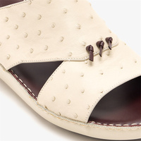 Sandales arabes en cuir véritable SHIKOL Premium, luxueuses et respirantes, tongs traditionnelles pour hommes, pour le Ramadan et l'Aïd