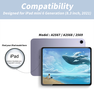Nhà Máy Giá tự động ngủ thức dậy chức năng Tablet trường hợp đối với <span class=keywords><strong>iPad</strong></span> <span class=keywords><strong>Mini</strong></span> 6 bìa cho <span class=keywords><strong>iPad</strong></span> <span class=keywords><strong>Mini</strong></span> 7 8.3inch - Product Image 4