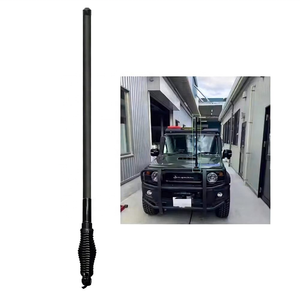 Barre de taureau à ressort robuste mobile 40cm 60cm 75cm 107cm Antenne décorative pour camion de <span class=keywords><strong>voiture</strong></span> - Product Image 3