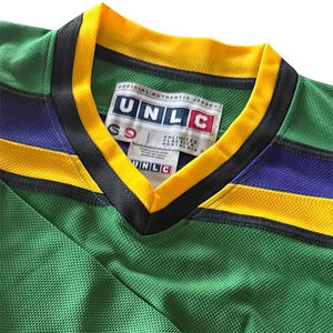 厂家价格高品质网眼定制升华刺绣曲棍球运动衫 - Product Image 4