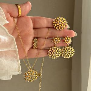 Fashion Jewelry <b>Necklace</b> Pendant <b>Necklace</b> Jewelry For Women Fine Jewelry <b>Necklace</b> Stainless Steel <b>Necklace</b> Set Bisutería Snow - Product Image 2