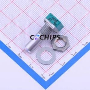 ตัวต้านทาน RK0971110D88ปรับได้/โพเทนชิโอมิเตอร์ผ่านชิ้นส่วนรู (THT)-3P,9.5x7.1มม. ตัวต้านทาน10kOhm 20% - Product Image 1