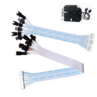 Câble de connexion de 80 cm à 4 broches pour carte de contrôle de serrure électrique, idéal pour les casiers de livraison