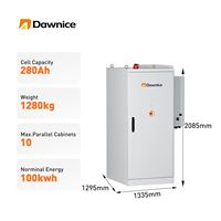 Système Solaire Hybride OEM Personnalisé 200kW LiFePO4 50kWh/500kWh Refroidi par Air Protection IP54 Onduleur Hybride pour Usage Industriel et Commercial