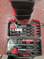 Ensemble de 39 outils ménagers en acier au carbone, mallettes à griffes, marteaux, coffret d'outils manuels, promotion, cadeau, kits d'outils à main