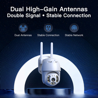 IP WiFi 1080P 720P PTZ CCTV Güvenlik Kamerası Dış Mekan Otomatik Takip İki Yönlü Sesli Gece Görüşlü Video Kamera