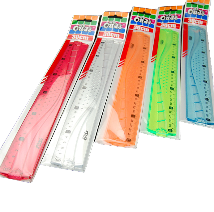 Paquete De 10 Reglas De Plástico, 30 Cm (12 Pulgadas) ... | Cuotas Sin