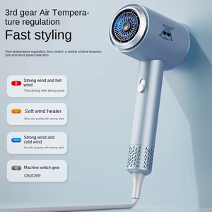 Asciugacapelli Ionico Silenzioso da 2200W con Tecnologia di Riduzione del Rumore, Pronto per il Salone, Ideale per Appartamenti, Dormitori e Styling Mattutino - Product Image 4