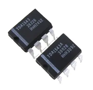 Tda1543 tda1543a Dip-8 DAC chuyển đổi âm thanh Chip mạch tích hợp IC