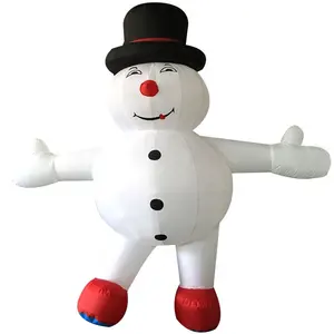 雪人服装雪人圣诞万圣节角色穿着卡通服装