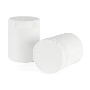 Factory Wholesale Premium Hdpe White Plastic Supplement Vitamins Pill Medicine Container Bottle With Private Label