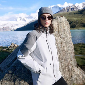 Giacca Softshell Staccabile con Imbottitura in Piuma, <span class=keywords><strong>Impermeabile</strong></span>, Leggera, con Cappuccio, Cappotto Sportivo con Zip per l'Inverno - Product Image 2