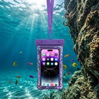 Étui étanche universel Yuanfeng IPX8 pour téléphone, sac étanche flottant, accessoires pour téléphone portable, natation, plongée
