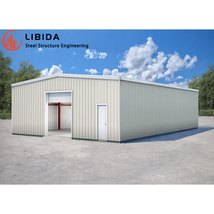 Entrepôt préfabriqué Hangar d'atelier Hangar industriel Conception personnalisée Bâtiment préfabriqué Grand entrepôt de structure en acier - Product Image 1