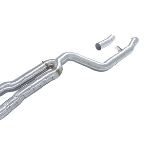 <span class=keywords><strong>2022</strong></span> pour <span class=keywords><strong>BMW</strong></span> X3 M40i 3.0t, Tuyaux d'échappement en acier inoxydable poli miroir, section intermédiaire, simple silencieux, double valve, quatre sorties, personnalisé - Product Image 5