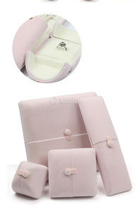 Boîte à bijoux en velours personnalisée pour bracelet, coffret cadeau de luxe pour montre, boîte en cuir et velours pour boucles d'oreilles, collier, bague, ensemble de boîtes à bijoux en vente - Product Image 2