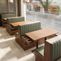 Tables, chaises et banquettes en bois massif de haute qualité sur mesure HUALIN pour restaurants, hôtels et cafés