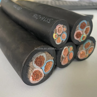 Câble électrique en caoutchouc souple Yc, résistant au froid, résistant à l'usure, gainé de caoutchouc, pour transmission de puissance industrielle en extérieur