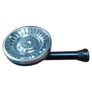 Cocina casera Torbellino Quemador de acero doble Cocina de gas Tapa de vidrio Estufa de gas de ahorro de energía LPG - Product Image 3