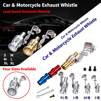 Embout d'échappement universel simulateur de son turbo pour sport, sans soudure, pour tuning