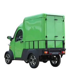 2500W E-MARK Electric Cargo Delivery Van 4 Wheel Electric Delivery Vehicle