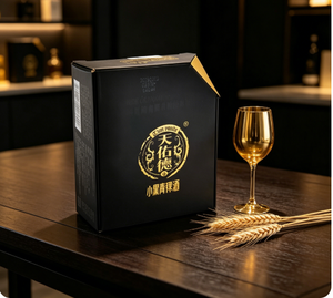 <span class=keywords><strong>Liquore</strong></span> di Cereali Fermentato all'Ingrosso, Confezione Regalo Mini Bottiglia Black Gold, Regalo Aziendale per Festività, Liquori Cinesi di Cereali - Product Image 6