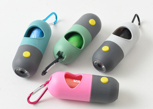 Caja de Almacenamiento de Basura con Luz LED, Práctico Contenedor para Bolsas de Excrementos y Pastillas, Suministros de Limpieza para Perros y Gatos, Productos Promocionales para Mascotas - Product Image 3