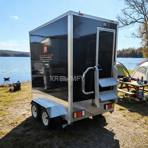 Unidad de ducha y baño portátil para camping, inodoro químico portátil para eventos al aire libre - Product Image 1