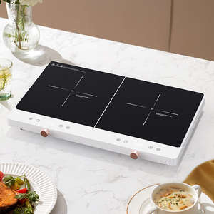 Conservación de energía de 3400W Cocina de inducción de <span class=keywords><strong>2</strong></span> quemadores Cocina rápida Las cocinas de inducción eléctricas pasan EMC,CE,KC - Product Image 3