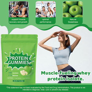 Gummies protéinés OEM en gros avec 17g de protéines par portion – Complément pratique de protéines de lactosérum pour le soutien musculaire - Product Image 4