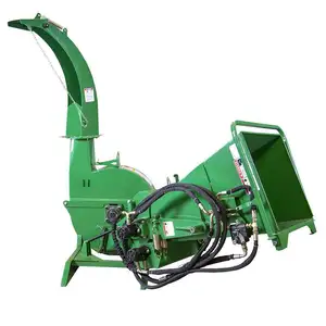 Forestry machinery 3 point hitch tractor PTO wood chipper shredder for sale