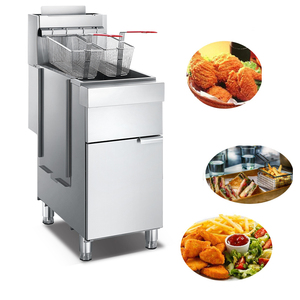 Freidora automática de cocina sin humo para donuts, patatas fritas, perritos calientes, alitas de <span class=keywords><strong>pollo</strong></span>, <span class=keywords><strong>pollo</strong></span> <span class=keywords><strong>Broaster</strong></span> y freidora de aceite abierta comercial - Product Image 5