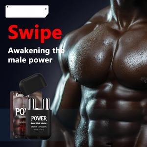 Men's Sports Fitness Booster Supplement with Saffron <b>Essential</b> <b>Oil</b> Energy Nasal Inhaler Reduce Stress and Improve Performance - Product Image 3