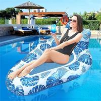 Flotteur gonflable personnalisé en PVC pour femme adulte, taille 142*96*80cm, avec piscine, équipement publicitaire gonflable