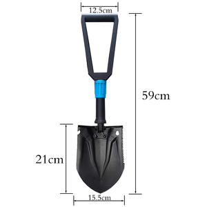 Pala Plegable de Acero al Carbono para Coche, Pala Práctica para Excavar al Aire Libre, Venta Directa de Fábrica - Product Image 2