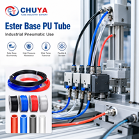 Tuyau d'air en PU transparent flexible et résistant à l'usure, anti-âge, 8x5mm 3/4 pouce, pour outils de compresseur d'air de menuiserie