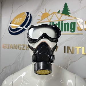 <span class=keywords><strong>Respirador</strong></span> de Gas <span class=keywords><strong>con</strong></span> Filtro Doble, Máscara de Polvo Reutilizable <span class=keywords><strong>con</strong></span> Gafas para Trabajadores DE LA Construcción, Pintores, Soldadores, Protección de Seguridad - Product Image 6