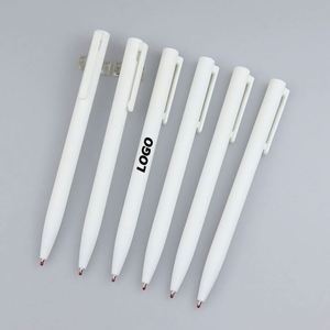 Custom Logo Plastic Click Gel Promotional <b>Retractable</b> Ballpoint Business Advertising Gift <b>Pens</b> - Product Image 1