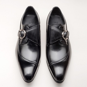 รองเท้าหนังลำลองแบบมีหัวเข็มขัดสำหรับผู้ชาย รองเท้าหนังสำหรับธุรกิจแบบเป็นทางการสำหรับผู้ชาย ดีไซน์เล็ก รองเท้าหนังคุณภาพสูง - Product Image 3