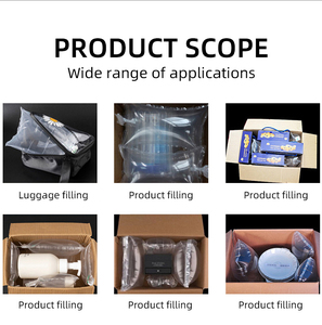 Mengisi kemasan bantal udara tas Dunnage plastik tas bantalan udara bahan sisipan yang indah untuk kotak - Product Image 3